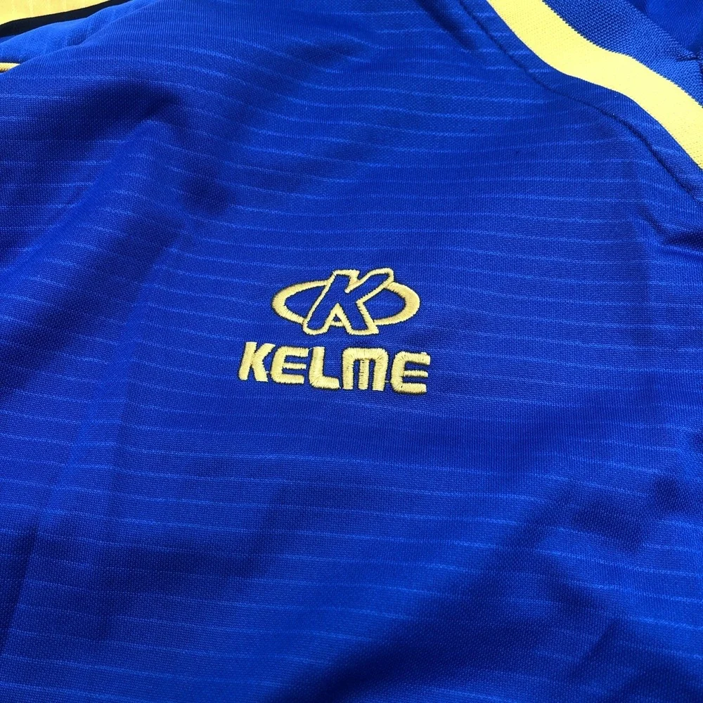 Fusion Fc Soccer Game Jersey Kelme Aqua Breathe Medium Blue Used Number51 Futbol